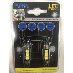 Kit LED C5W 10X36 24V - Lámparas led para camión