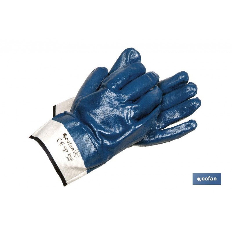 Guante nitrilo azul talla 9 - 3,27 € 