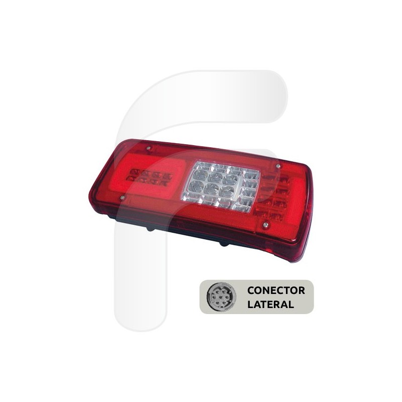 Piloto trasero scania led conector lateral - 284,35 € 