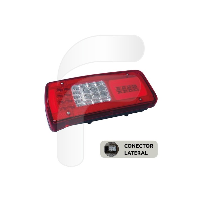 Piloto trasero DAF led conector lateral - 274,67 € 