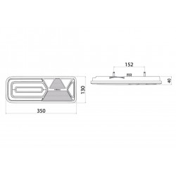 Piloto trasero LED original SCHMITZ