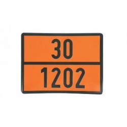 Placa naranja ADR 30/1202