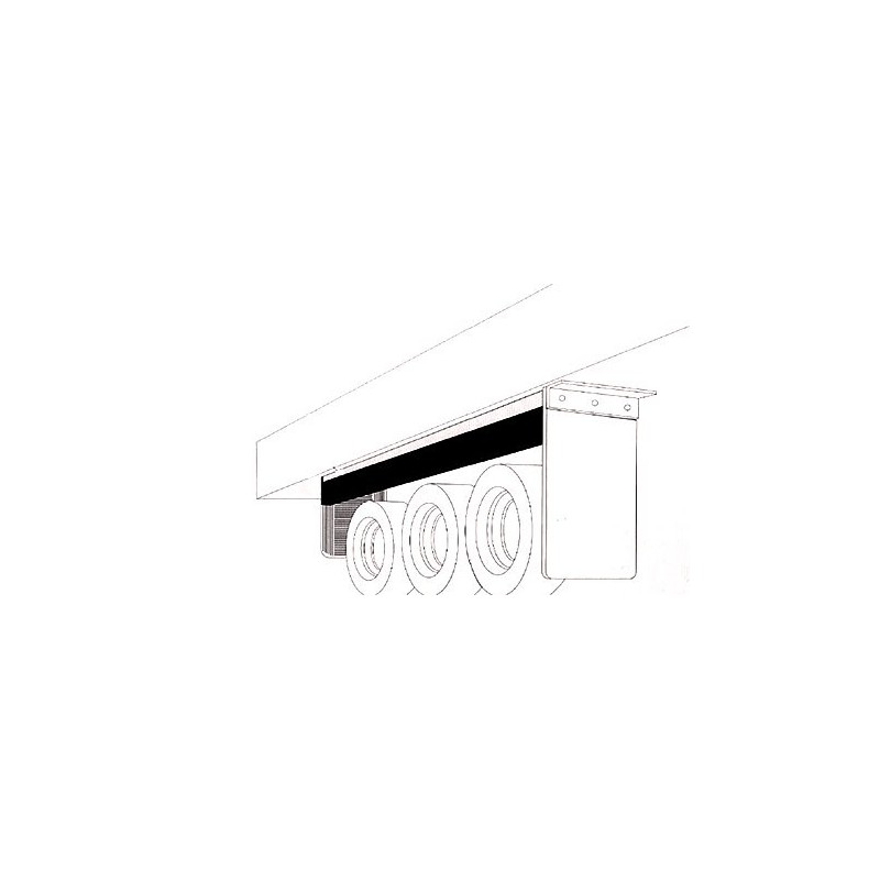 Banda latetal caucho antispray Homologada 1330X300mm - 78,65 € 