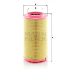 Filtro de aire MAN TGA/TGX euro 6 marca MANN FILTER