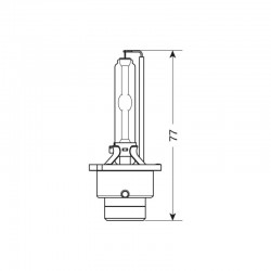 Lámpara xenón camión D2S 6000K