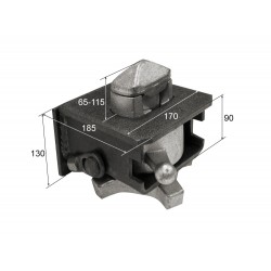 Twist lock contenedor con certificado