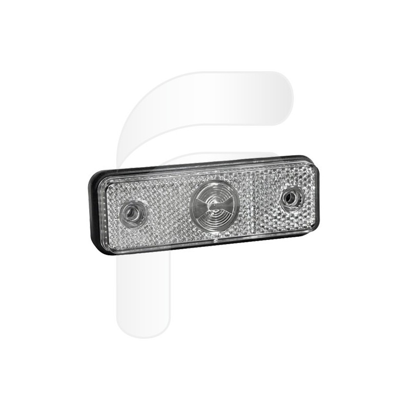 Piloto aspock blanco led frontal con conexión 2 pines - 19,50 € 