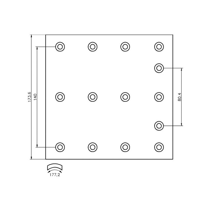 Forros de freno eje delantero Renault kerax - 75,00 € 