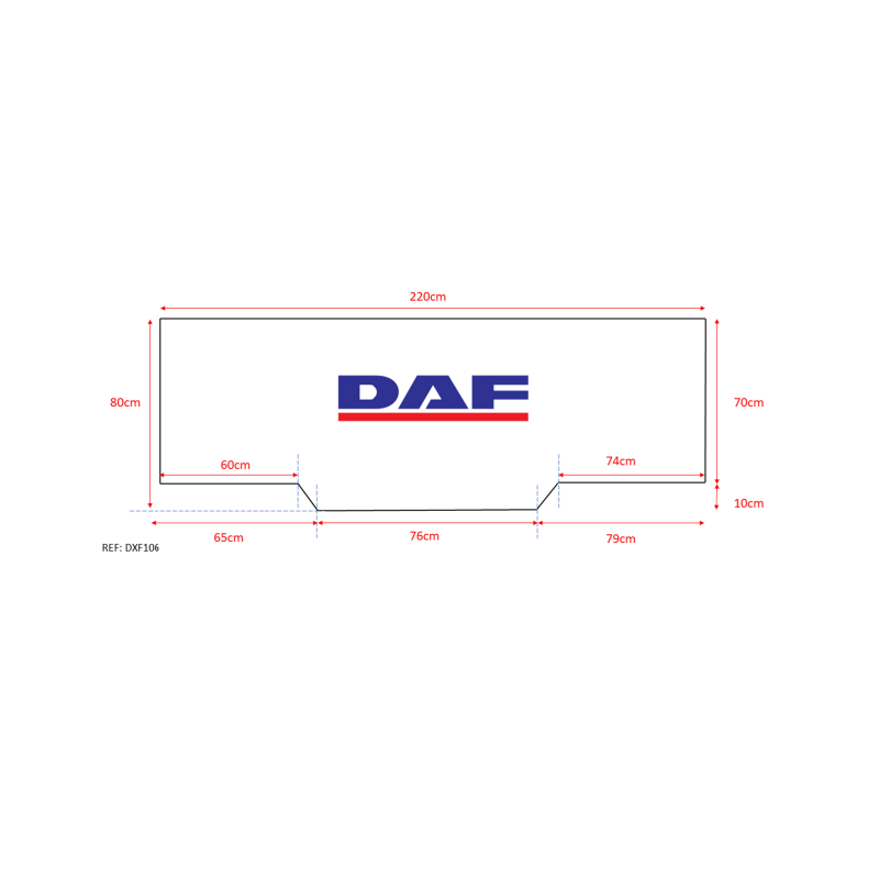 Colchón a medida DAF XF 106 - 456,17 €