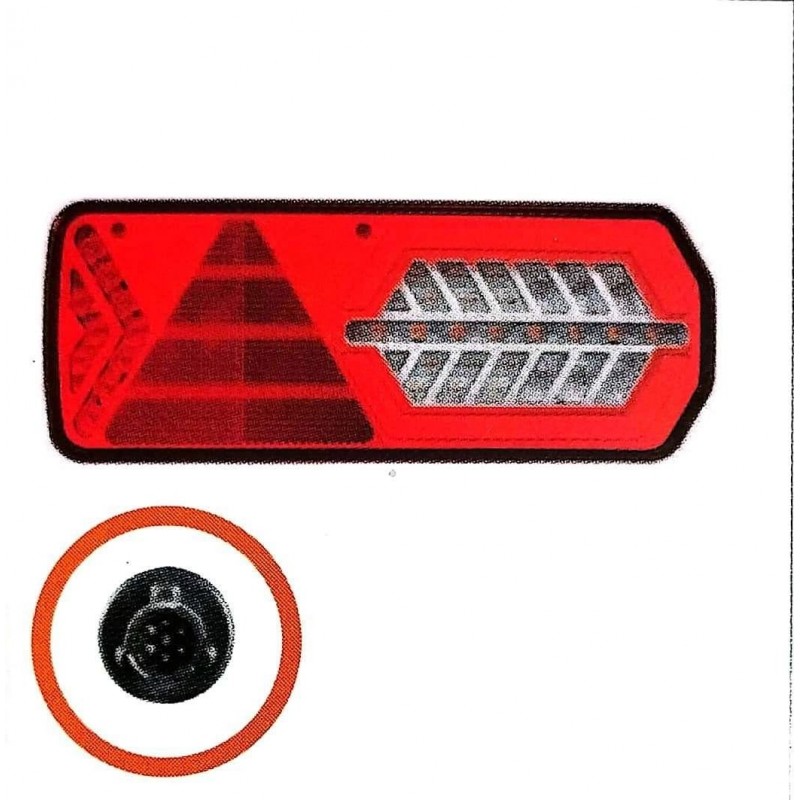 Piloto trasero led procargo ii 12v 24v - 235,95 € 