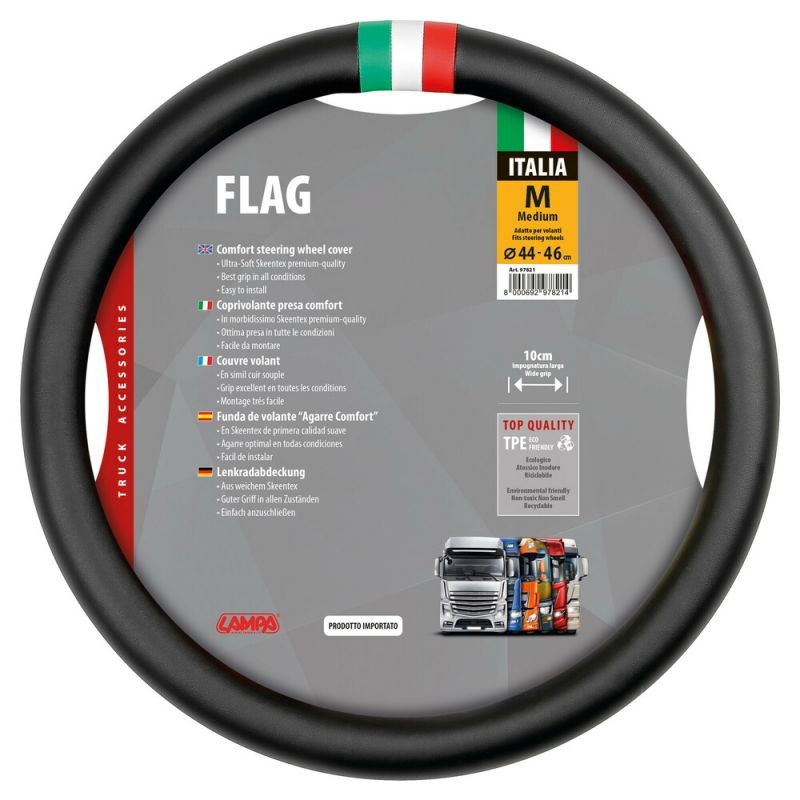 Funda volante bandera italia 44/46cm - 27,90 € 