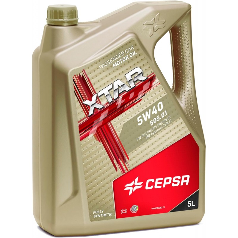 Cepsa XTAR 5W40 505.01 5L - 39,95 € 