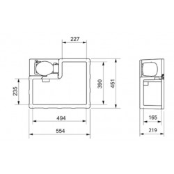 Nevera para camión Mercedes Actros 25 litros, 12/24VCC-60W