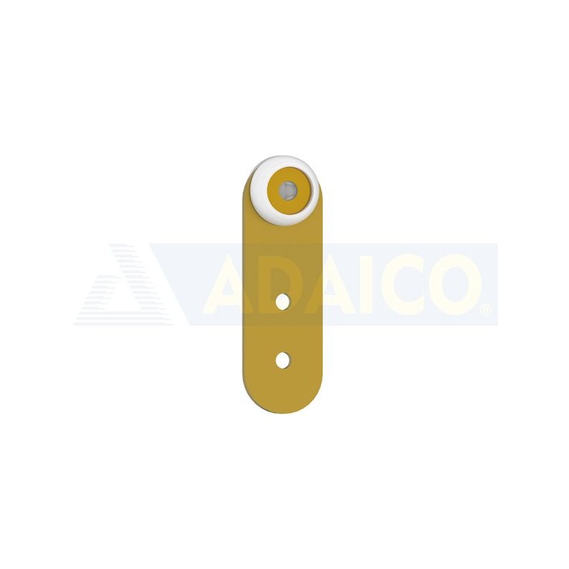 Ruleta simple 35x30 biselada con rodamiento de nylon - 0,00 € 