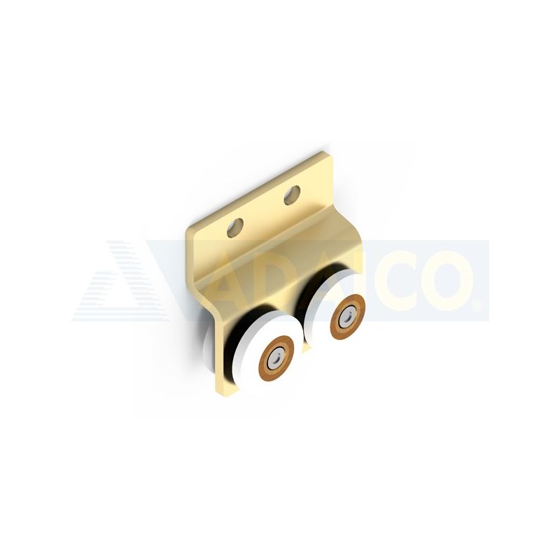 Carro de lona doble 30x24 con rodamiento de nylon - 66,90 € 