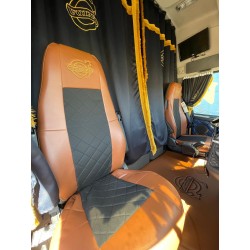 Fundas y cortinas a medida para camión Volvo FH