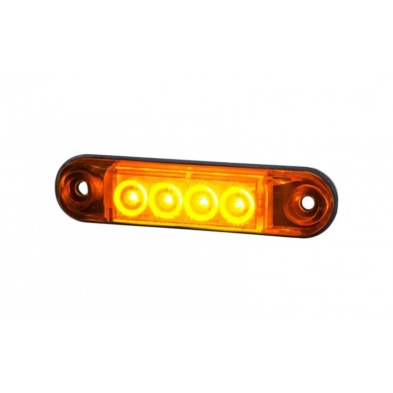 Luz galibo ambar led horpol 4 leds 12-24v - 6,95 €