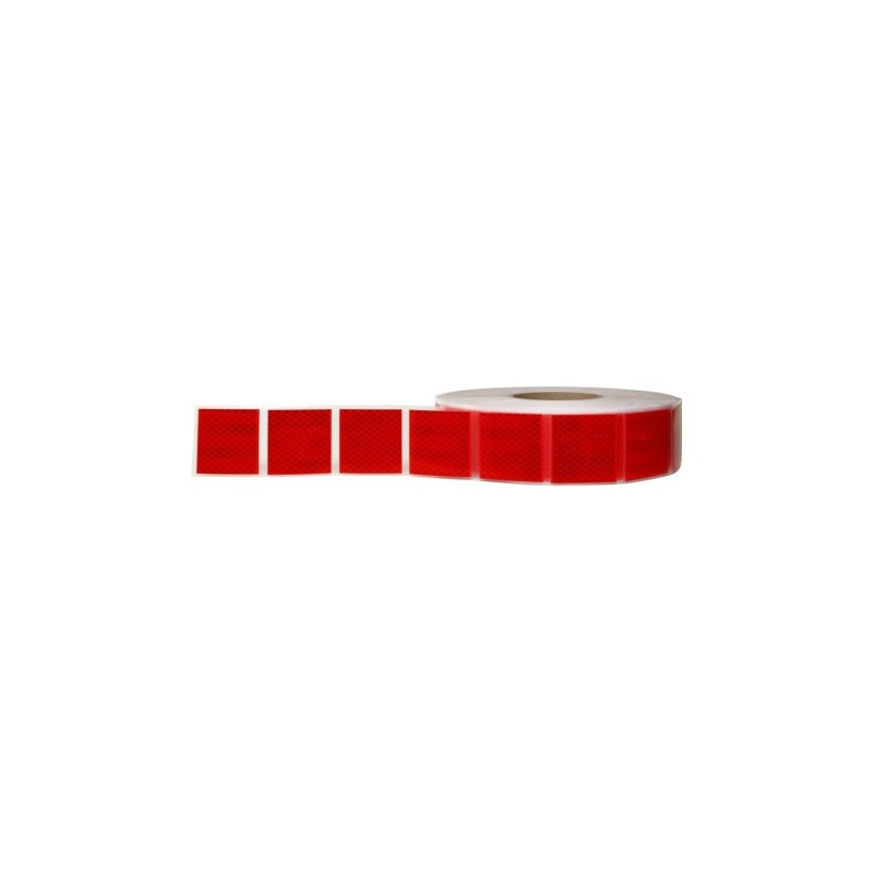 CINTA REFLECTANTE PRECORTADA ORALITE POR METROS ROJA - 3,63 € 