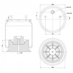 Fuelle neumático para eje...
